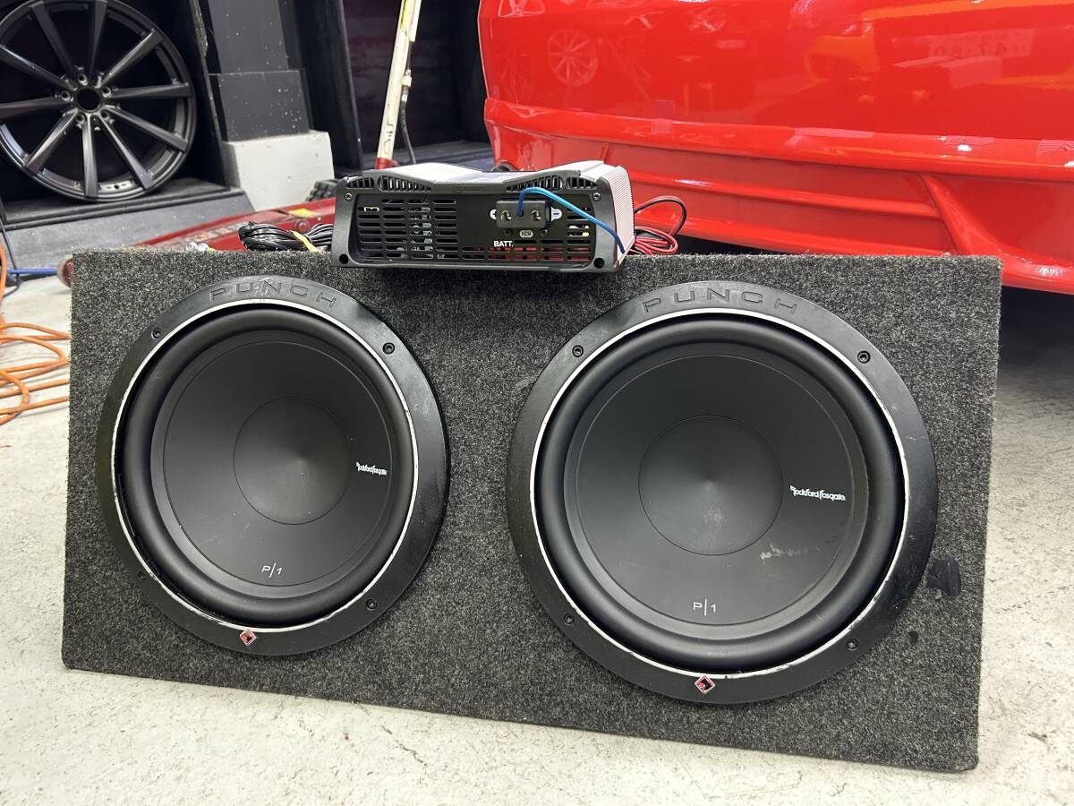 Rockford アンプ＆ウーファーセット