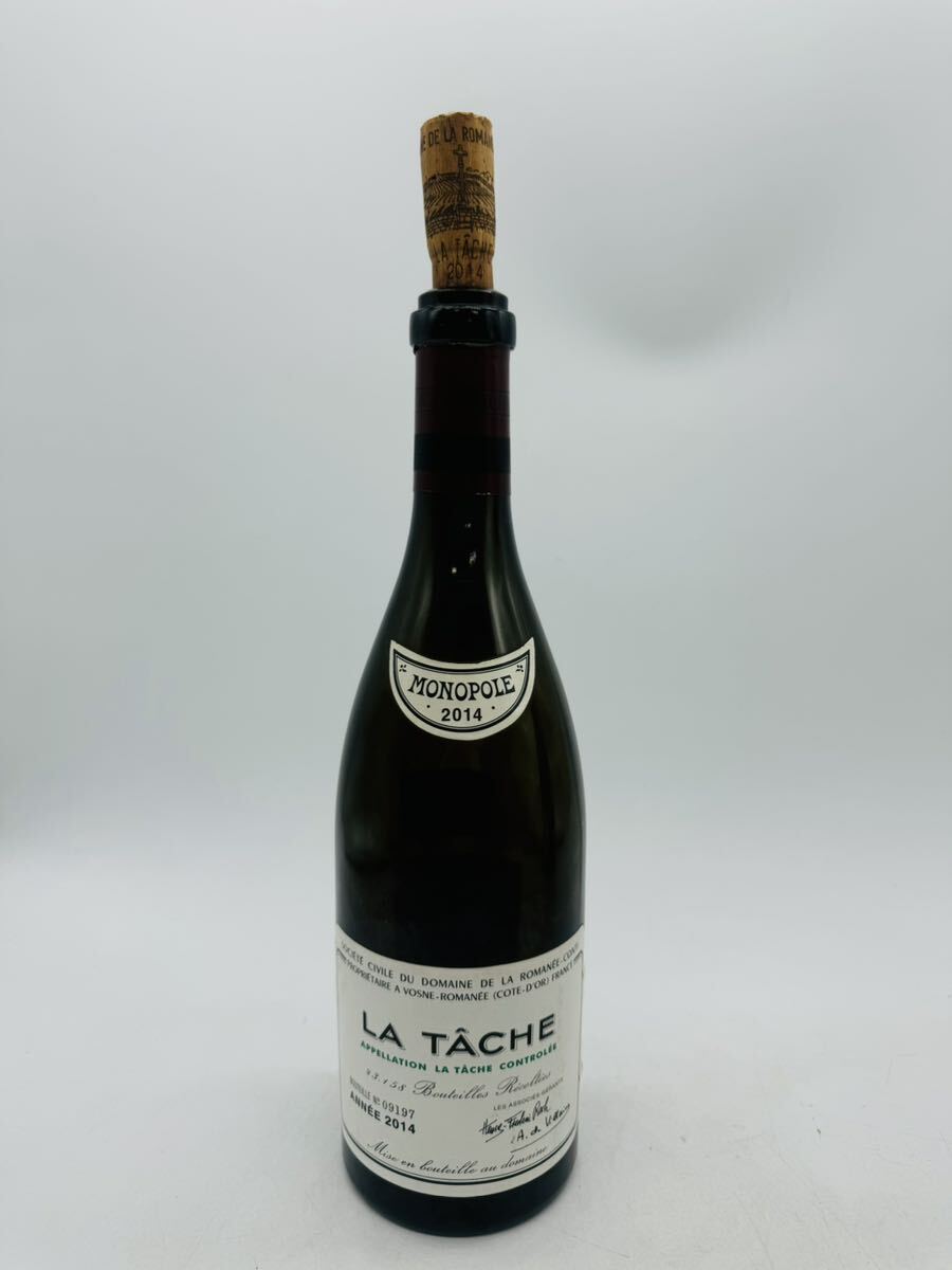 DRC La Tache 1990 空き瓶 空き瓶 DRC La Tache 1990 ロマネコンティラターシュ空瓶 ワイン