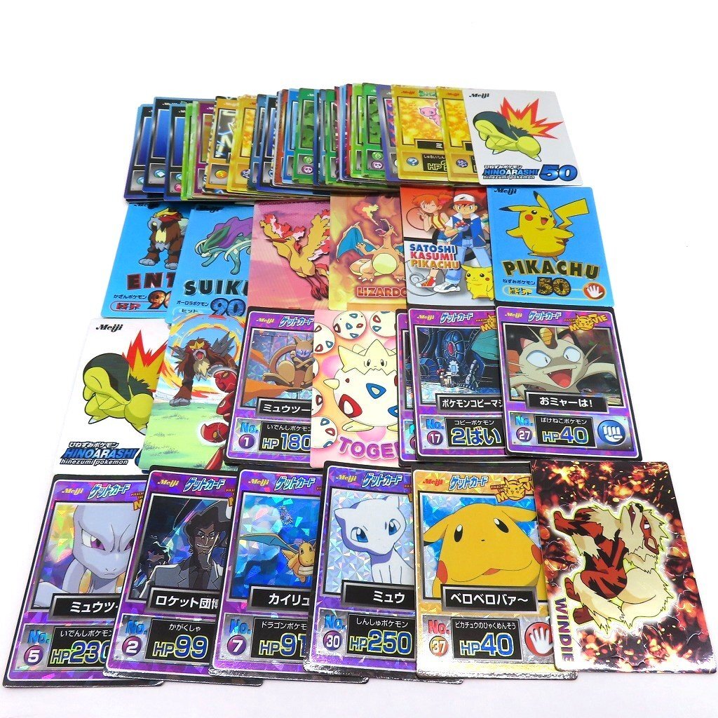 ポケモン　明治ゲットカード　ムービーNo.34 ドワァーツ！ リザードン Yahoo!オークション - リザードンVSコピー 明治 Meiji ポケモン