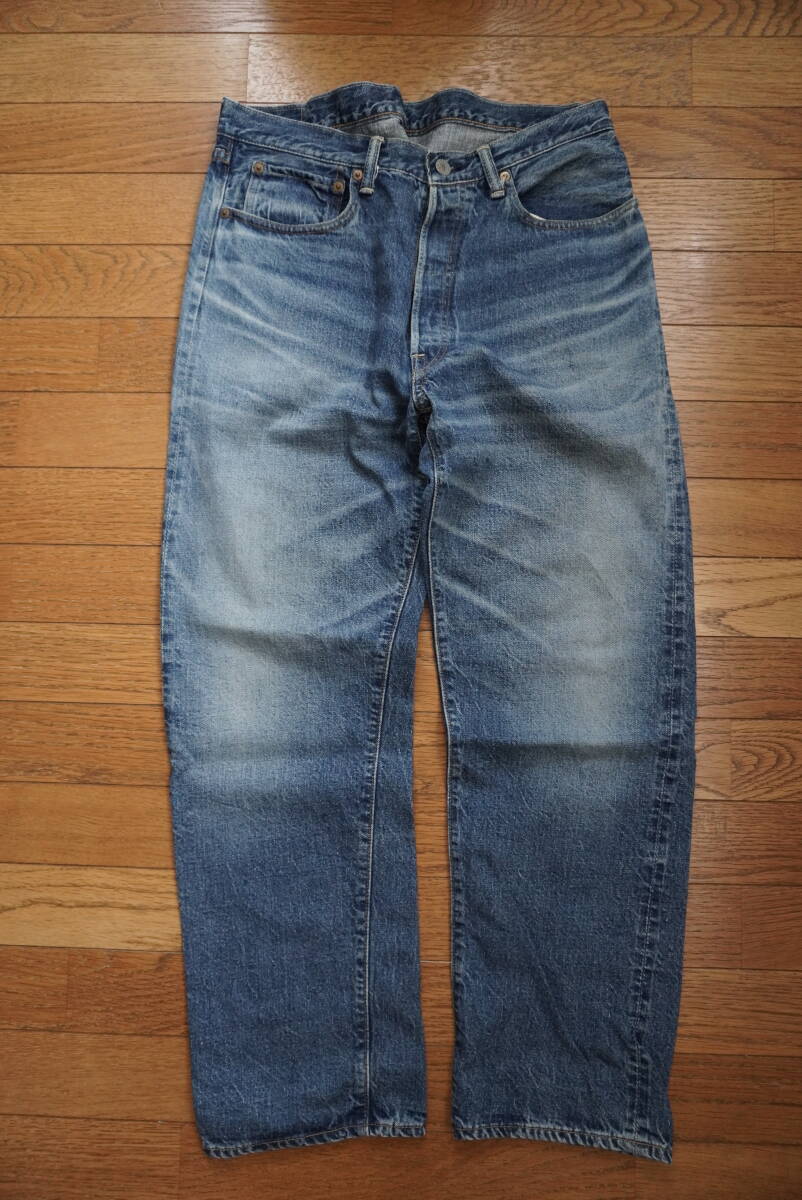 【未使用に近い】定価25,920円★WAREHOUSE ウエアハウス セコハン 2ND-HAND W34 FS001 FS001 FLAG ...