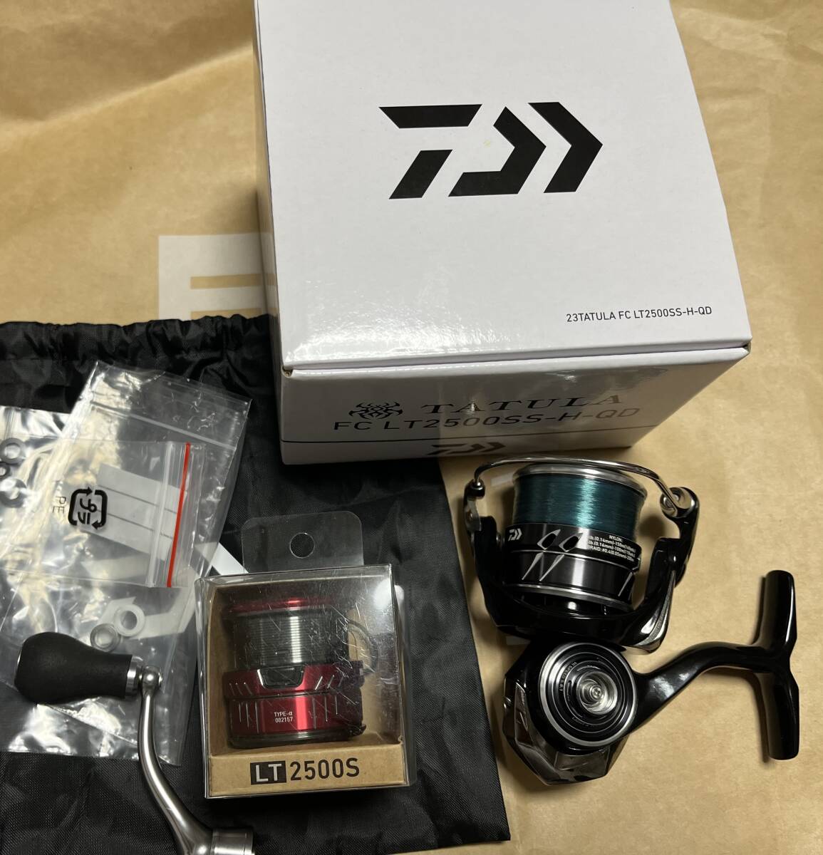 新品】 ダイワ タトゥーラ FC LT2500SS-QD ベアリング追加 タトゥーラ