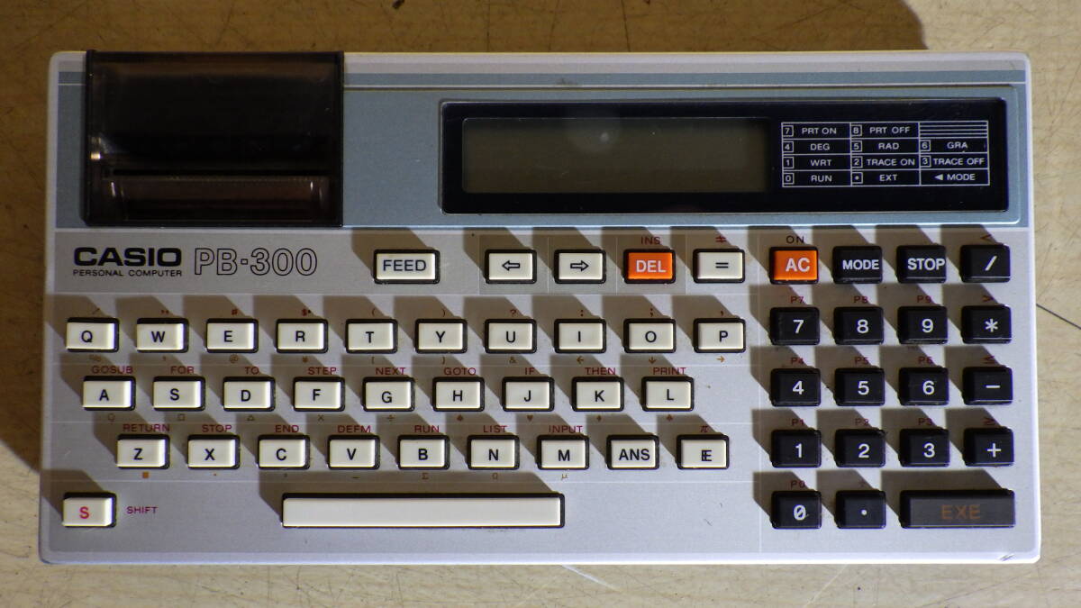 CASIO PB-120 データバンクコンピュータ