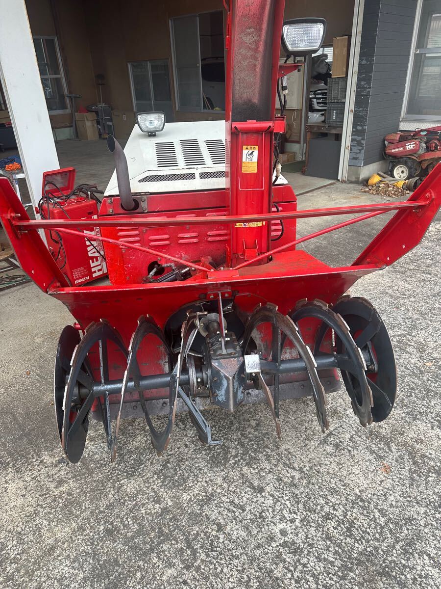 フジイ 35馬力 ディーゼル 除雪機