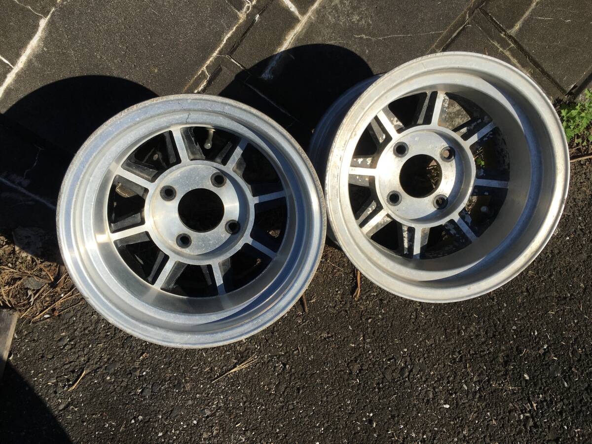 【中古】ホイールセット　バイク　当時もの　旧車　ハヤシタイプ 中古】ホイールセットバイク当時もの旧車ハヤシタイプ