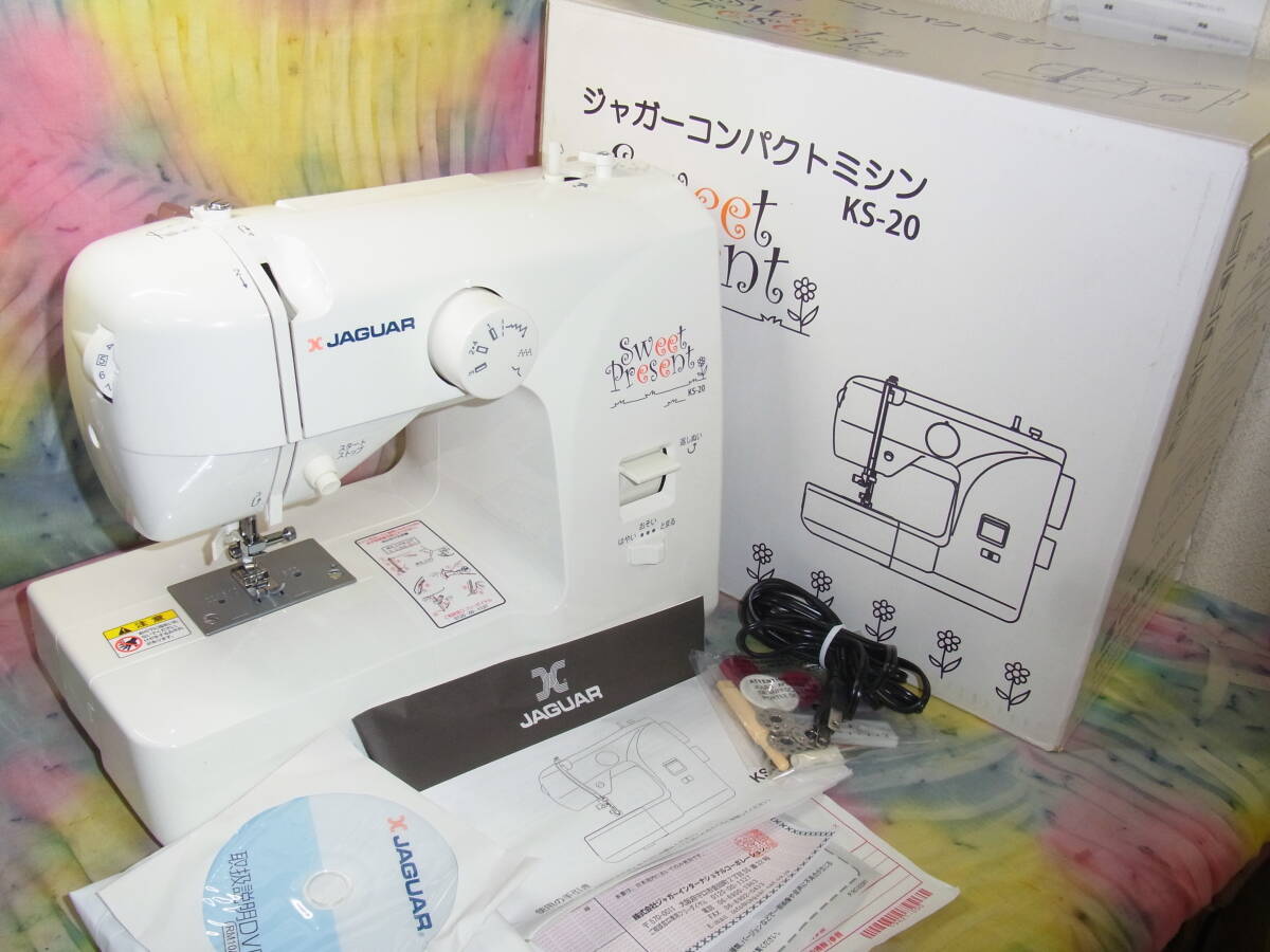 コンパクト電動ミシン(JAGUAR,MS-2) Amazon | JAGUAR 電動ミシン 簡単操作のコンパクトミシン MM
