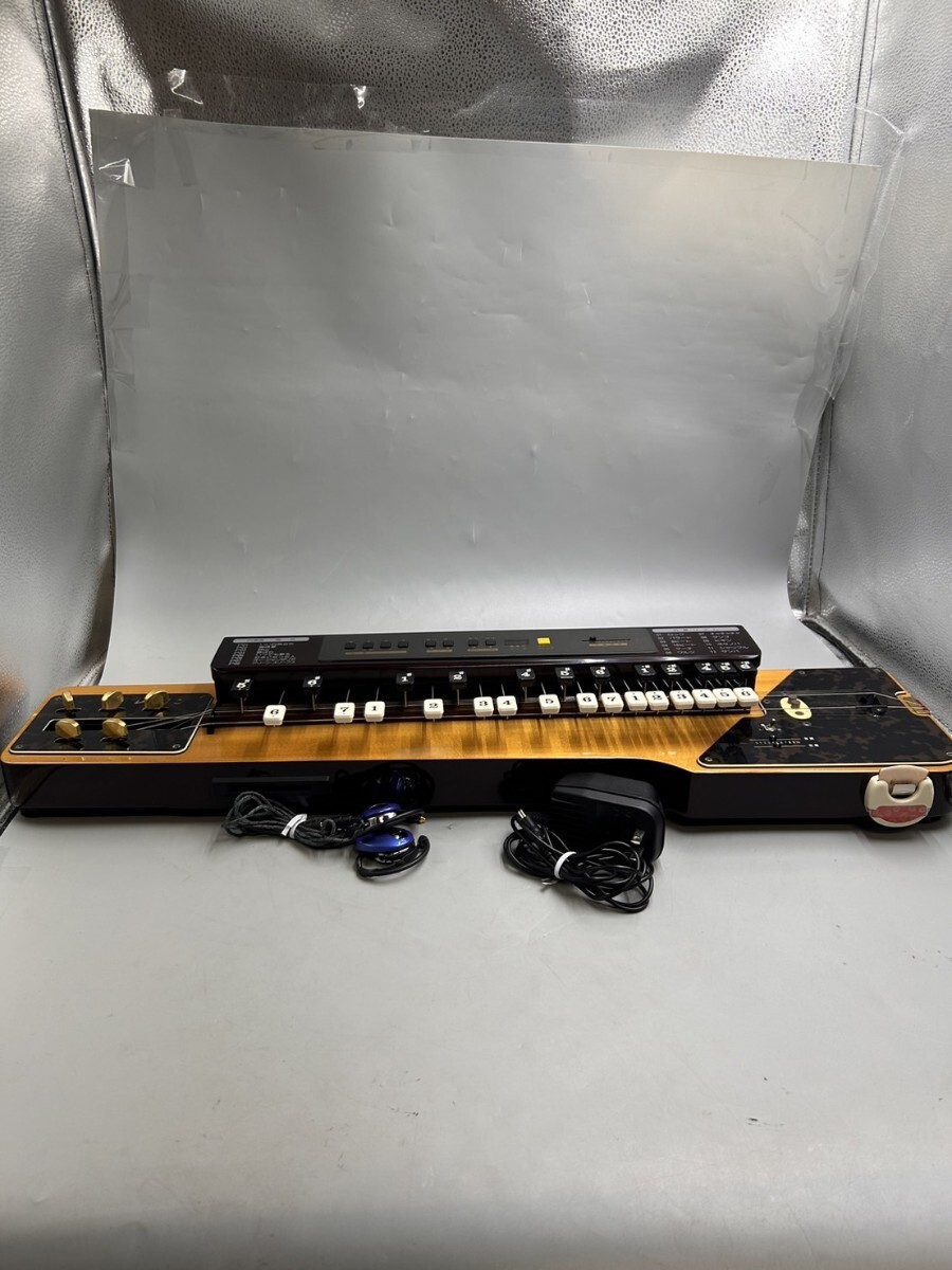 動作確認済み】スズキ ソプラノ大正琴蘭 アンプ・ケース付き