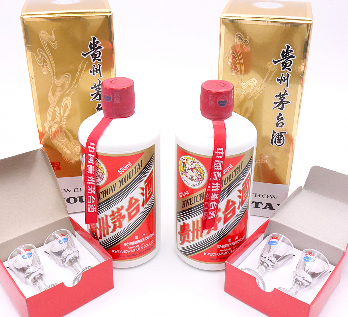 貴州茅台酒 天女ラベル 茶陶器ボトル 2023 500ml 53% MOUTAI KWEICHOW