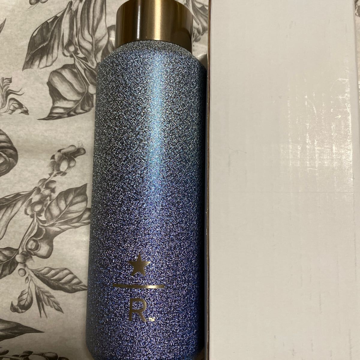 スターバックス リザーブ® ステンレスボトルグリッターライトブルー