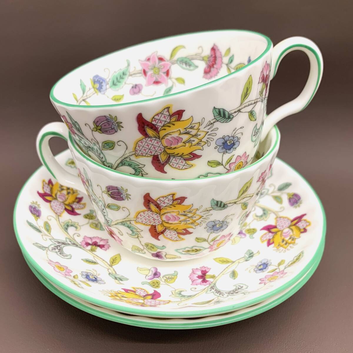 Minton ミントン ヘレナカップ＆ソーサー4客セットイギリス製 Minton ミントン ヘレナカップ＆ソーサー4客セットイギリス製