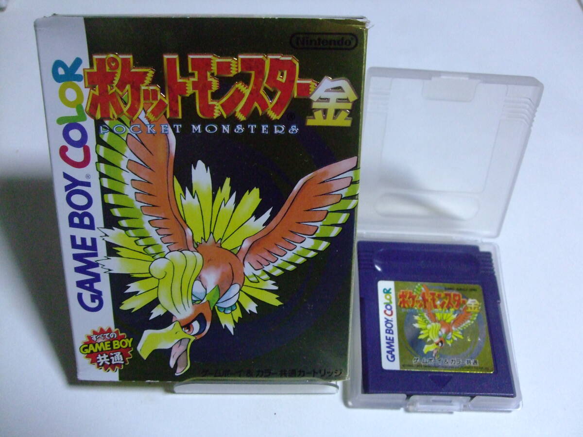 ゲームボーイ　ポケットモンスター　金　銀　クリスタル　未開封　英語 ゲームボーイ ポケットモンスター 金 銀 クリスタル 未開封 英語