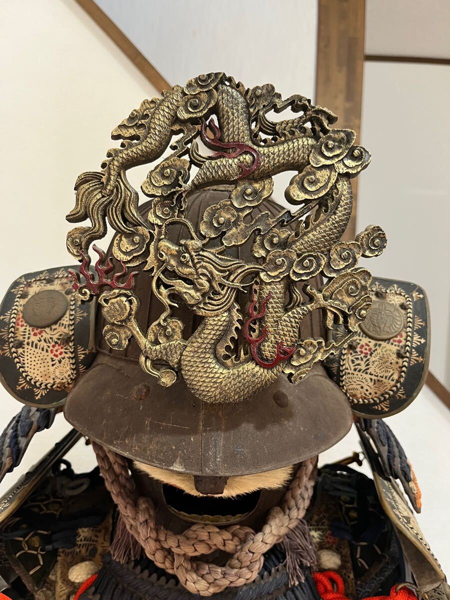 佩楯』骨董 古美術 武具 甲冑 鎧 兜 侍 サムライ 武士 戦国 甲冑