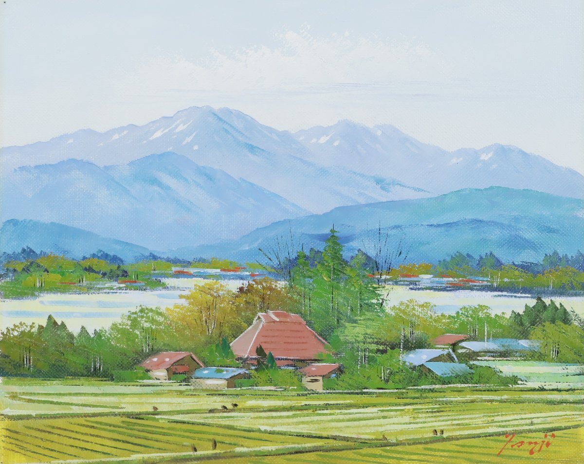 山下毅 春の安曇野 油絵の落札情報詳細 - Yahoo!オークション落札価格 