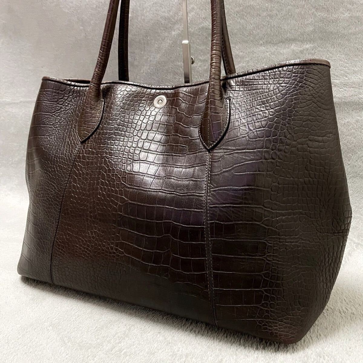 YUKINO FOR UNITED ARROWS 本革 トートバッグ A4 黒 UNITED ARROWS