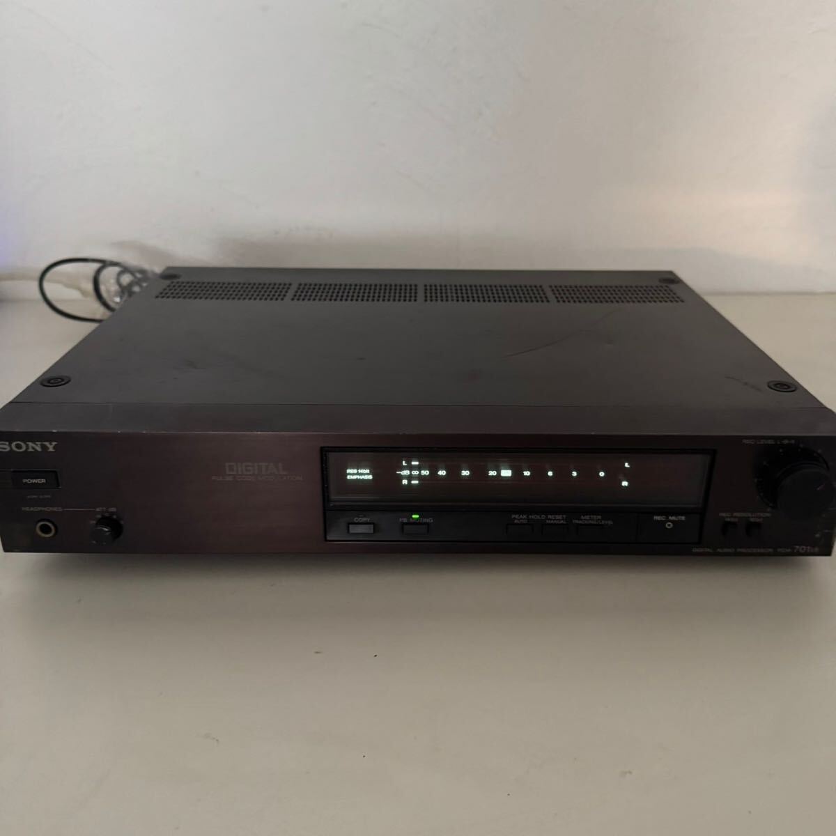 ソニー SONY PCM-501ES オーディオ機器 PCMプロセッサー（SONY