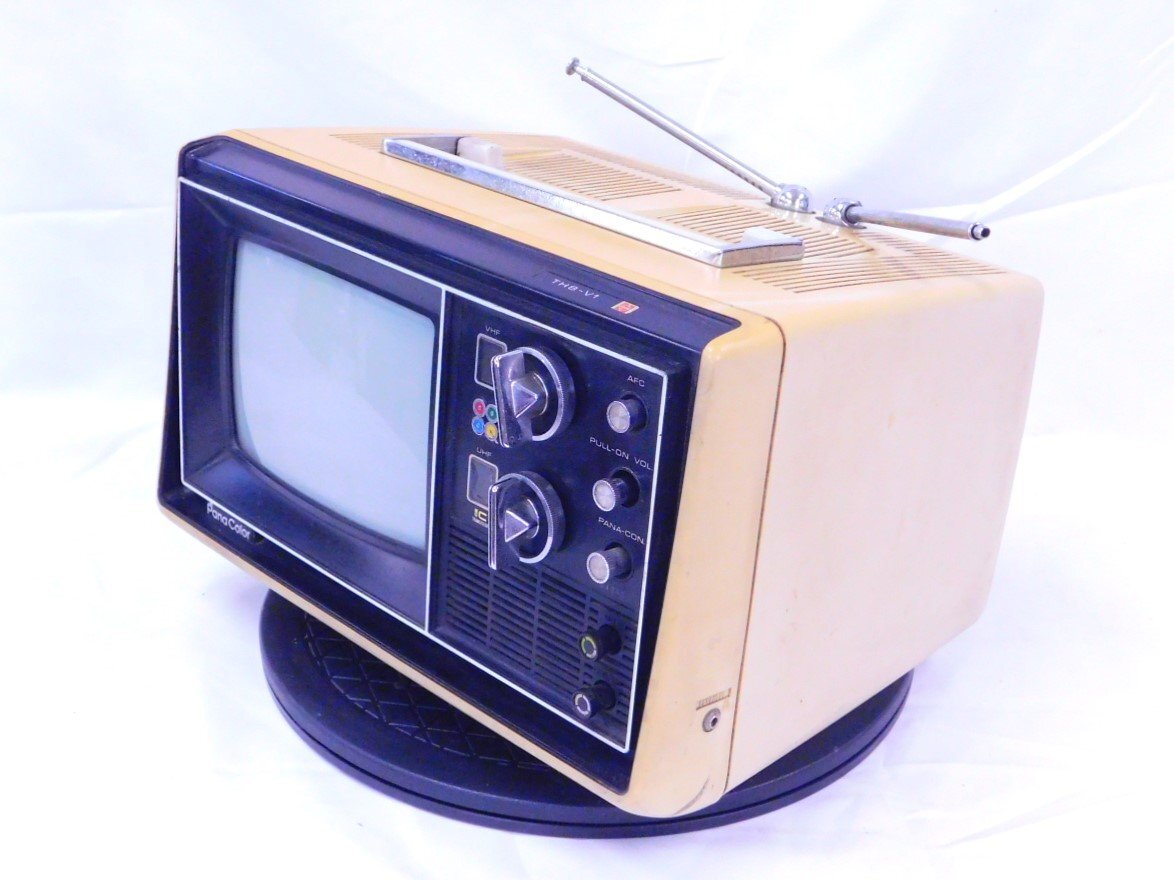 ナショナル カラーテレビ TH8-V8 昭和レトロ（ナショナル カラー