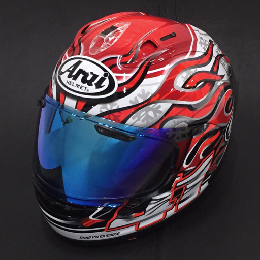 ★ Arai RX-7X HAGA ヘルメット L (A60125-101) ☆Arai RX-7X HAGA GP ヘルメット L (A60125-101)（Arai RX7X