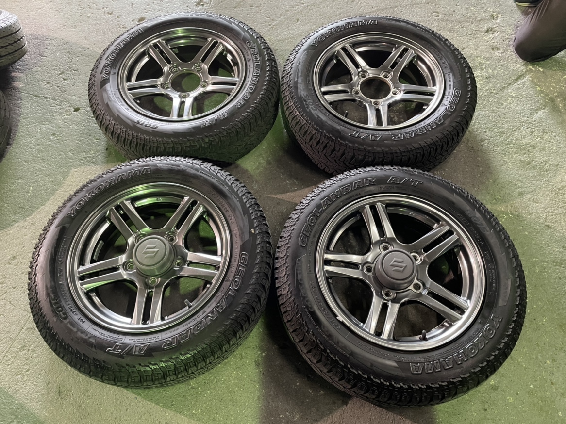 送料込☆新品ヨコハマジオランダーM/TG003☆185/85R16☆ジムニー 遠し