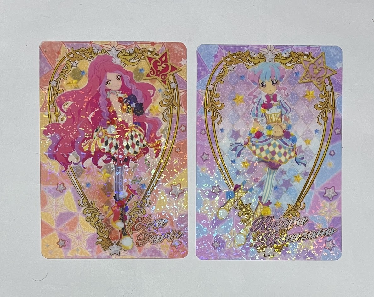 アイカツスターズ 双葉アリア クリアポストカード