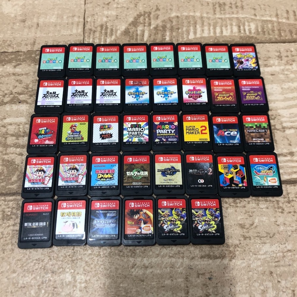やや傷や汚れあり】08w5780☆1円~ Nintendo Switch スイッチ ソフト