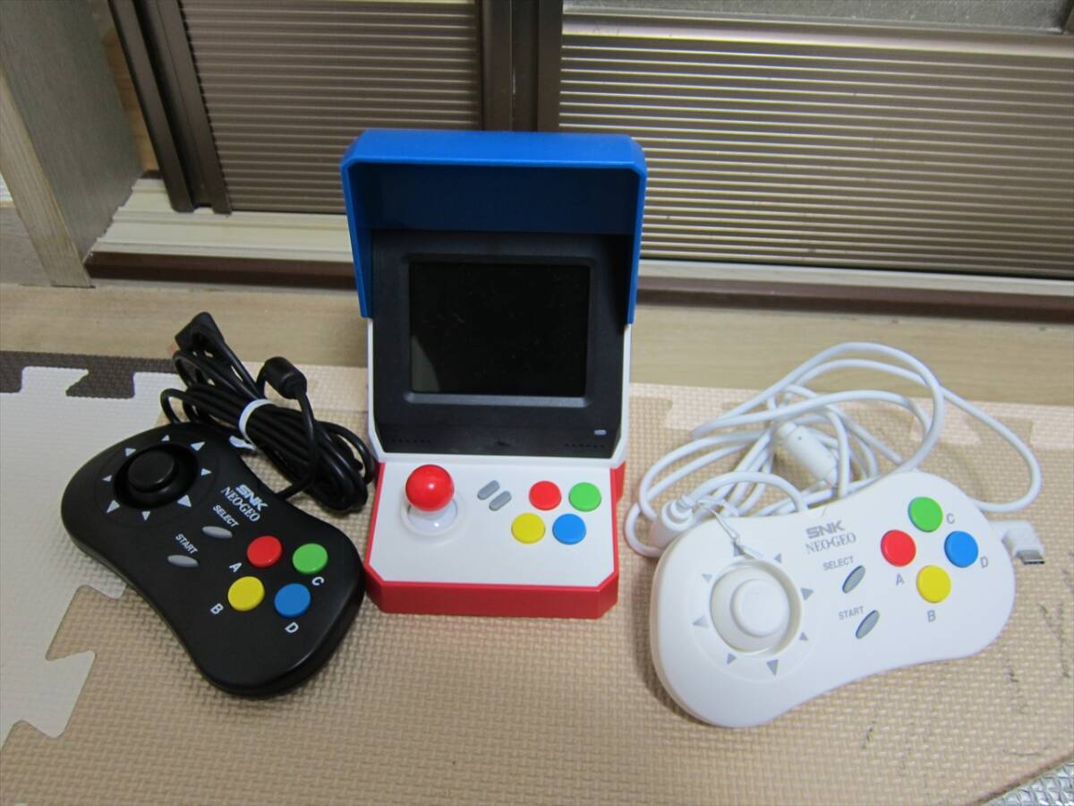 激レア】NEOGEO（ネオジオ） ROM版 本体コントローラー2個＋サムスピ 