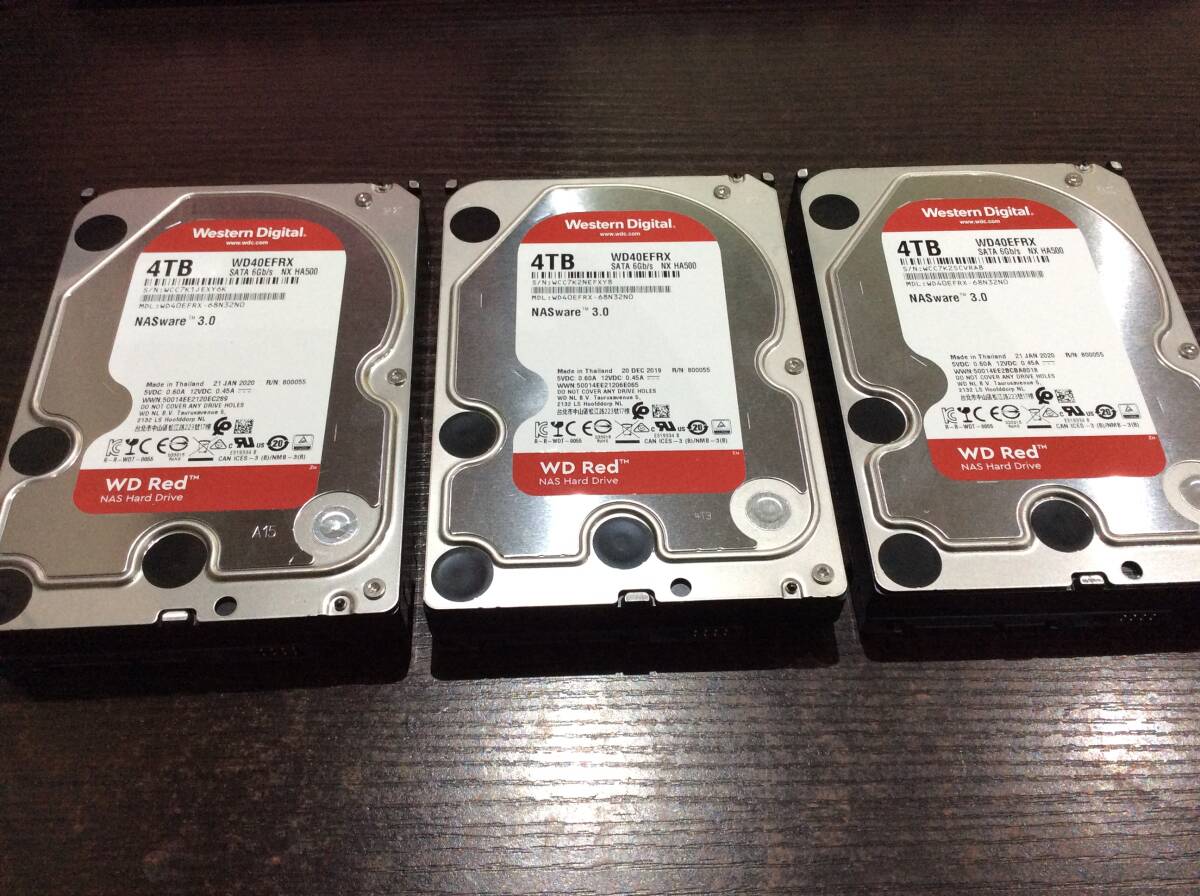 Western Digital WD Purple 3TB HDD 2枚 未開封