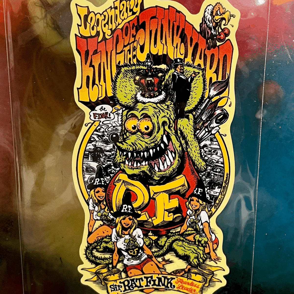 新品】KING OF THE JUNKYARD ラットフィンク パスケース ロッキン