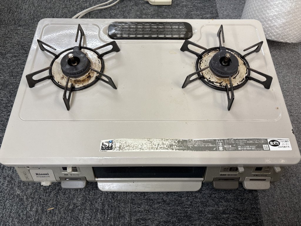 リンナイガス台RT64MH7R-CR RT64MH7R2-CR/LPG リンナイ RINNAI テーブルコンロ ワンピース