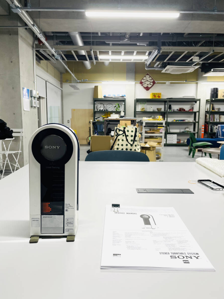 SONY ポータブルレコードプレーヤー PS-F9（中古】中古☆SONY ソニー  