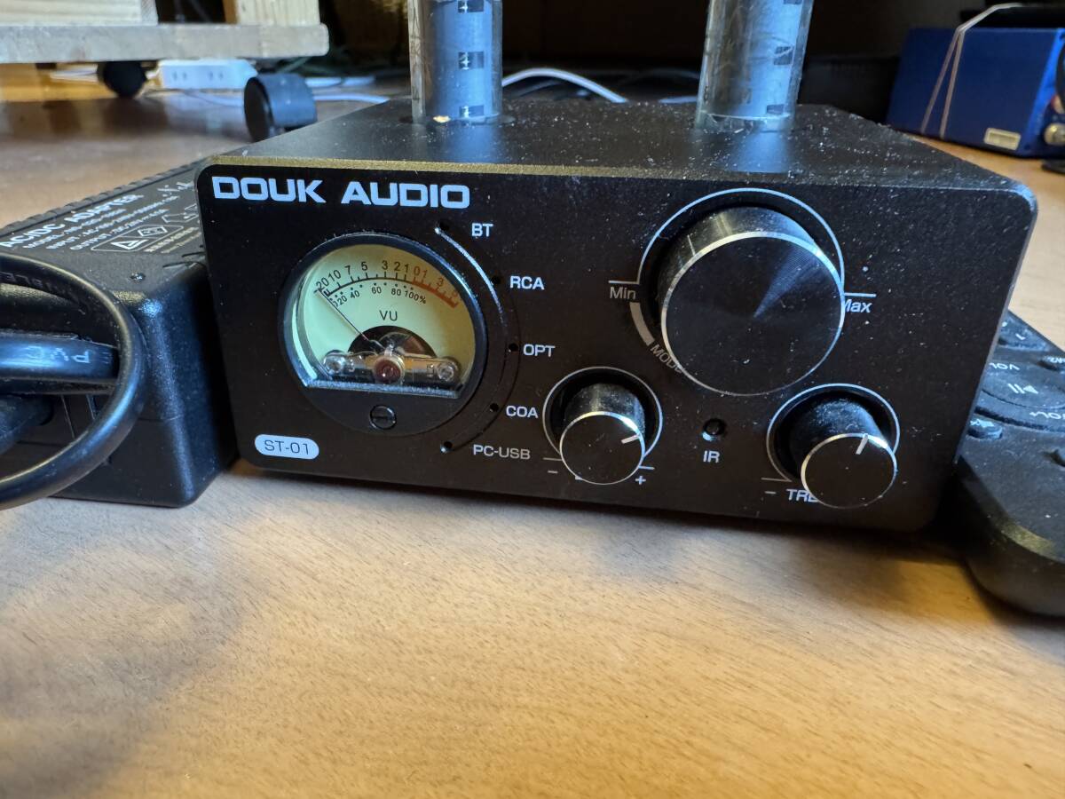 Douk Audio ST-01 PRO Bluetooth 5.0 パワーアンプ 6K4 真空
