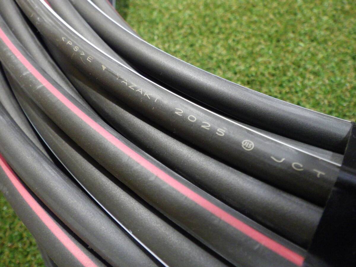矢崎 CVT14 3×14mm ストライプ識別 50M 未使用品2024年製 矢崎 CVT14 3×14mm ストライプ識別 50M 未使用品2024年製
