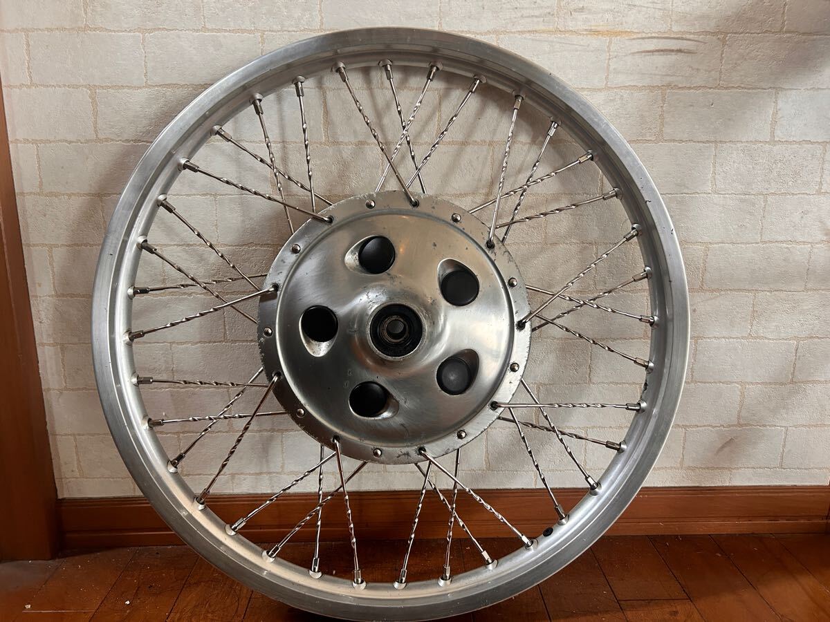 スーパーカブ向け ツイストスポークホイール 前後セット】 新品