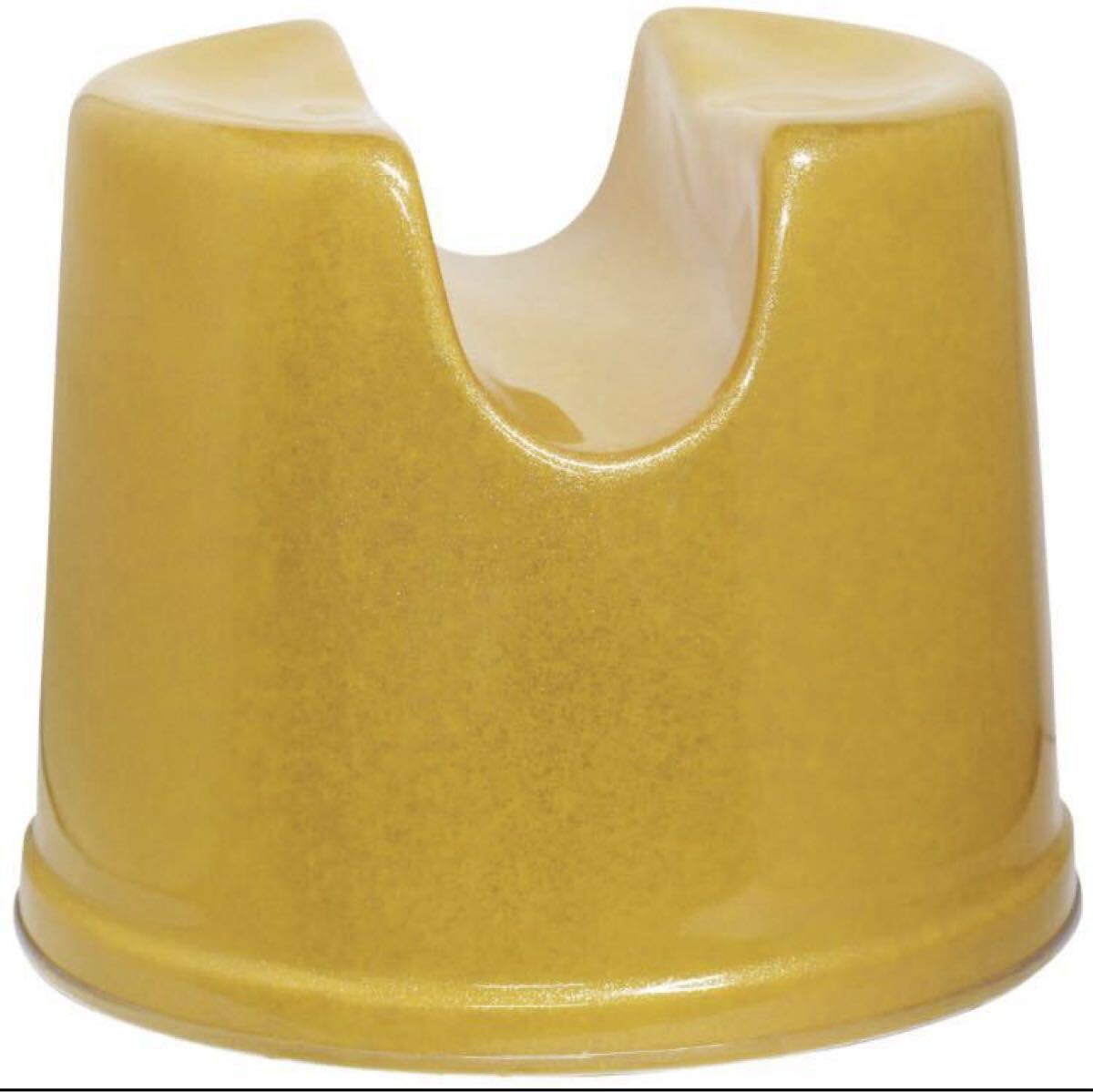 □USED スケベ椅子 ゴールドラメ 介護椅子 スケベイス