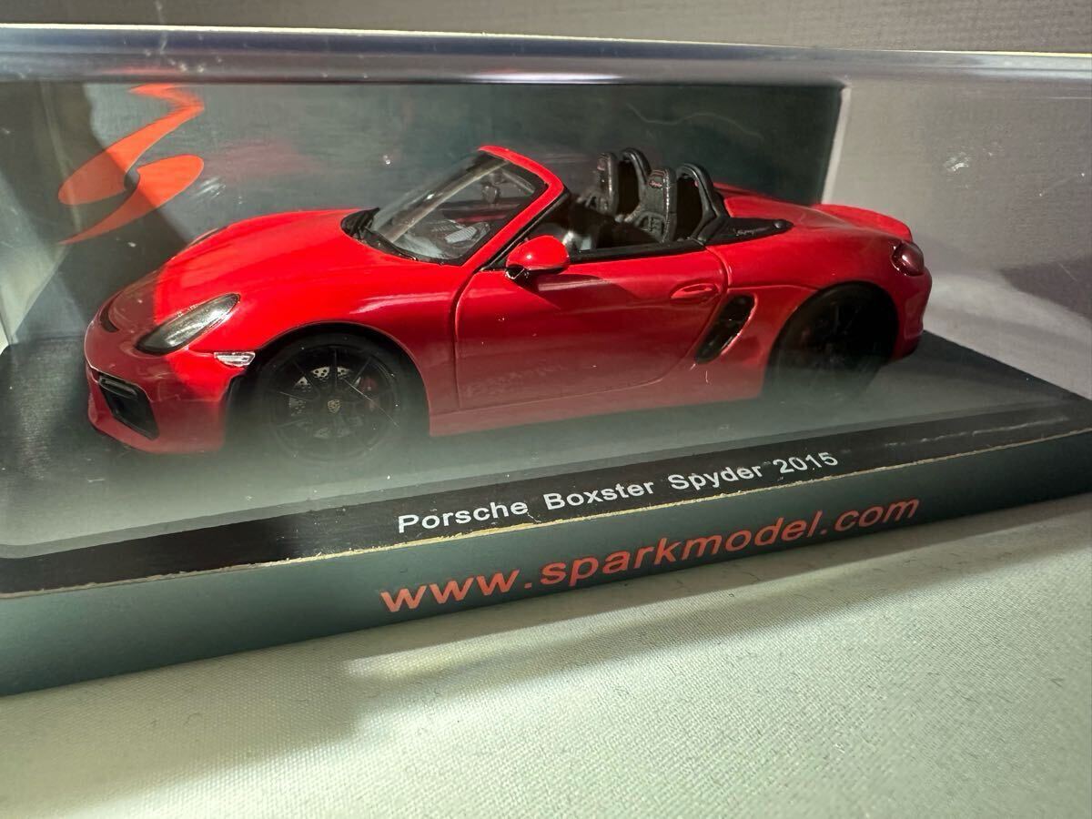 ポルシェ ボクスター スパイダー 1/43 ミニチャンプス CAC04319064 1/43 ポルシェ ボクスター
