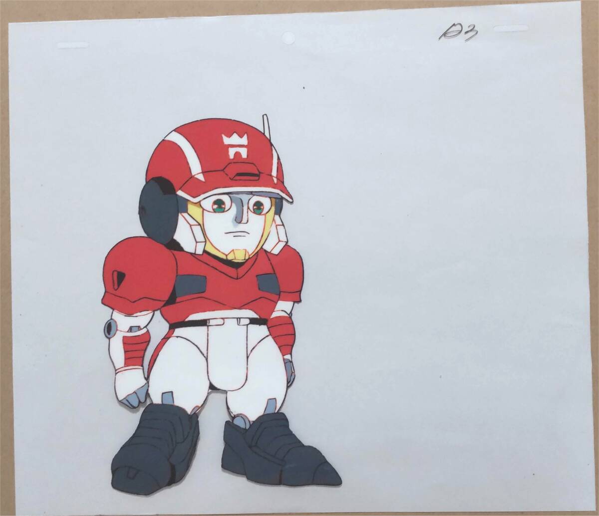 中古】疾風！アイアンリーガー 制作資料132枚！、キャラ、メカ