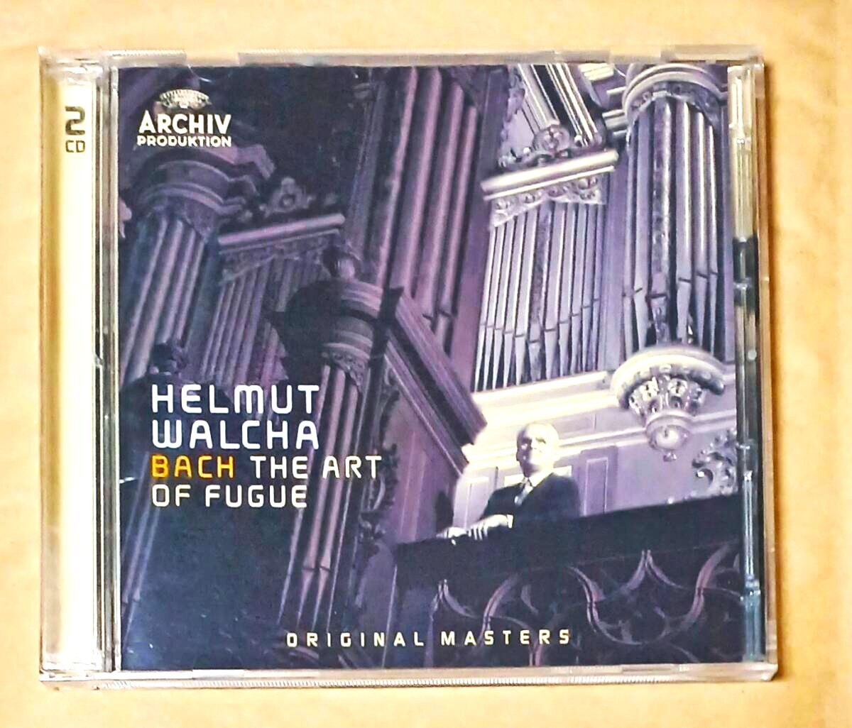 《2CD》J.S.バッハ：フーガの技法／ヘルムート・ヴァルヒャ(オルガン)の1番目の画像