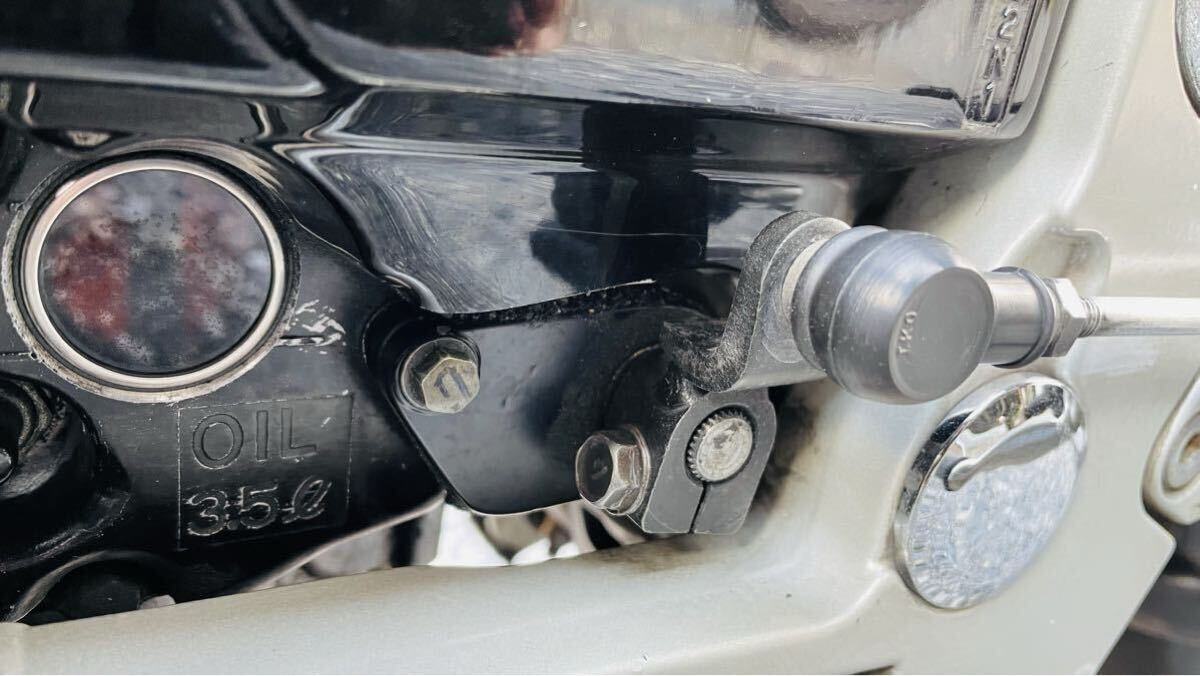 未使用】ZZR ZRX GPZ シフトシャフトプレート カチッとプレート