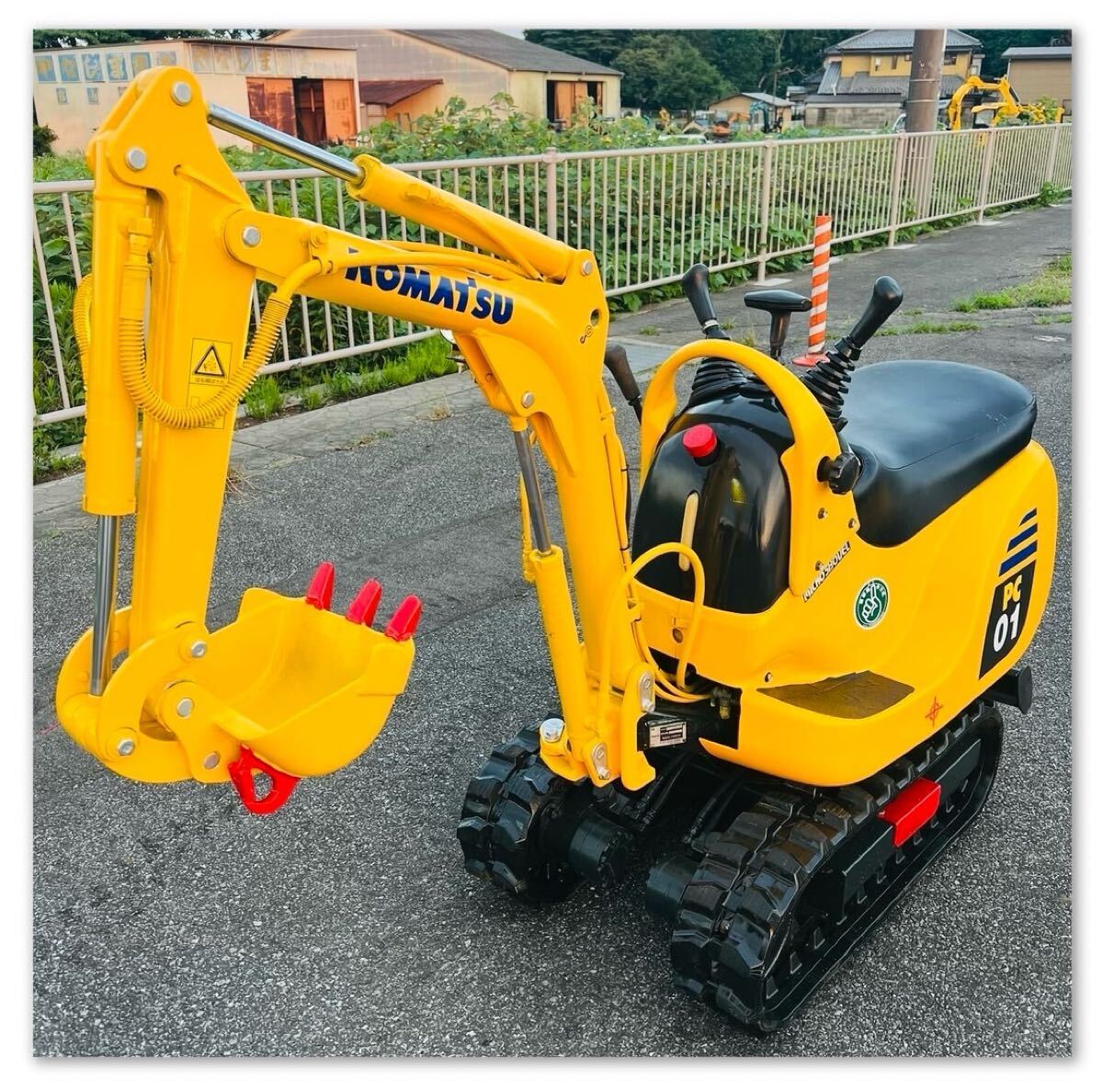 コマツ　ポータブル発電機 KE700A イエロー コマツ ポータブル発電機 KE700A イエロー ジャンク】03 96