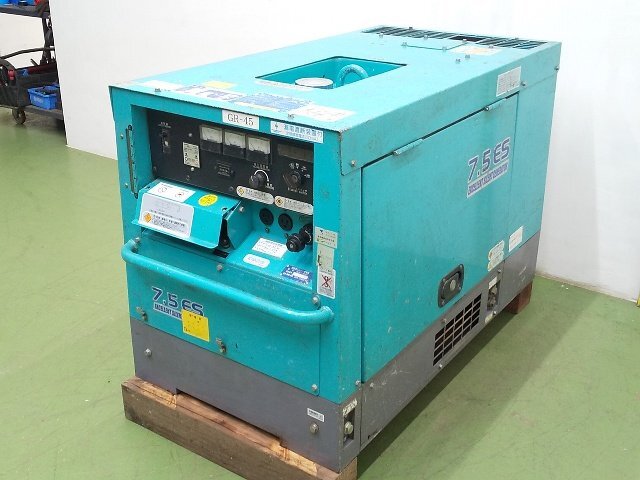デンヨー　エンジン溶接機　DCI270SS 稼動品 デンヨー エンジン溶接機 DCI270SS 稼動品