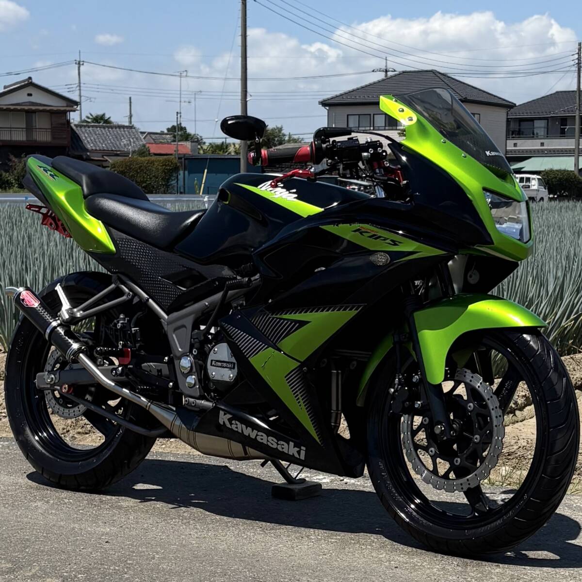 NINJA150SS 売り切り 低走行距離 ニンジャ MH4KR150 実動 書類付き