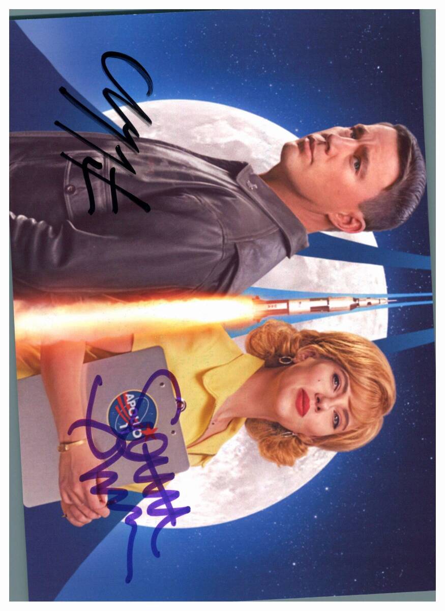 スカーレット・ヨハンソン & チャニング・テイタム 直筆サイン入り写真 as スカーレット・ヨハンソン & チャニング・テイタム 直筆サイン入り写真