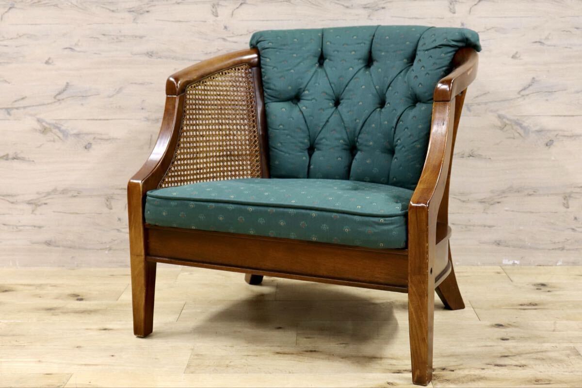 オールドマルニ MARUNI 地中海シリーズ 一人掛アームチェア シングル