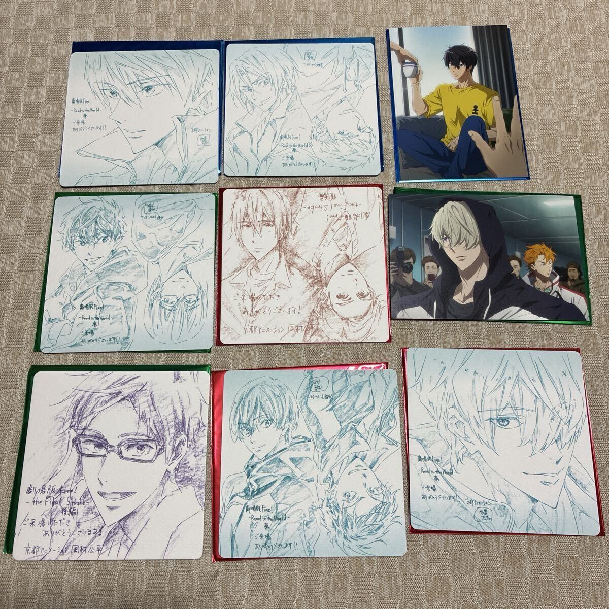 新品】劇場版 Free!-Road to the World-夢 入場者特典 コマフィルム