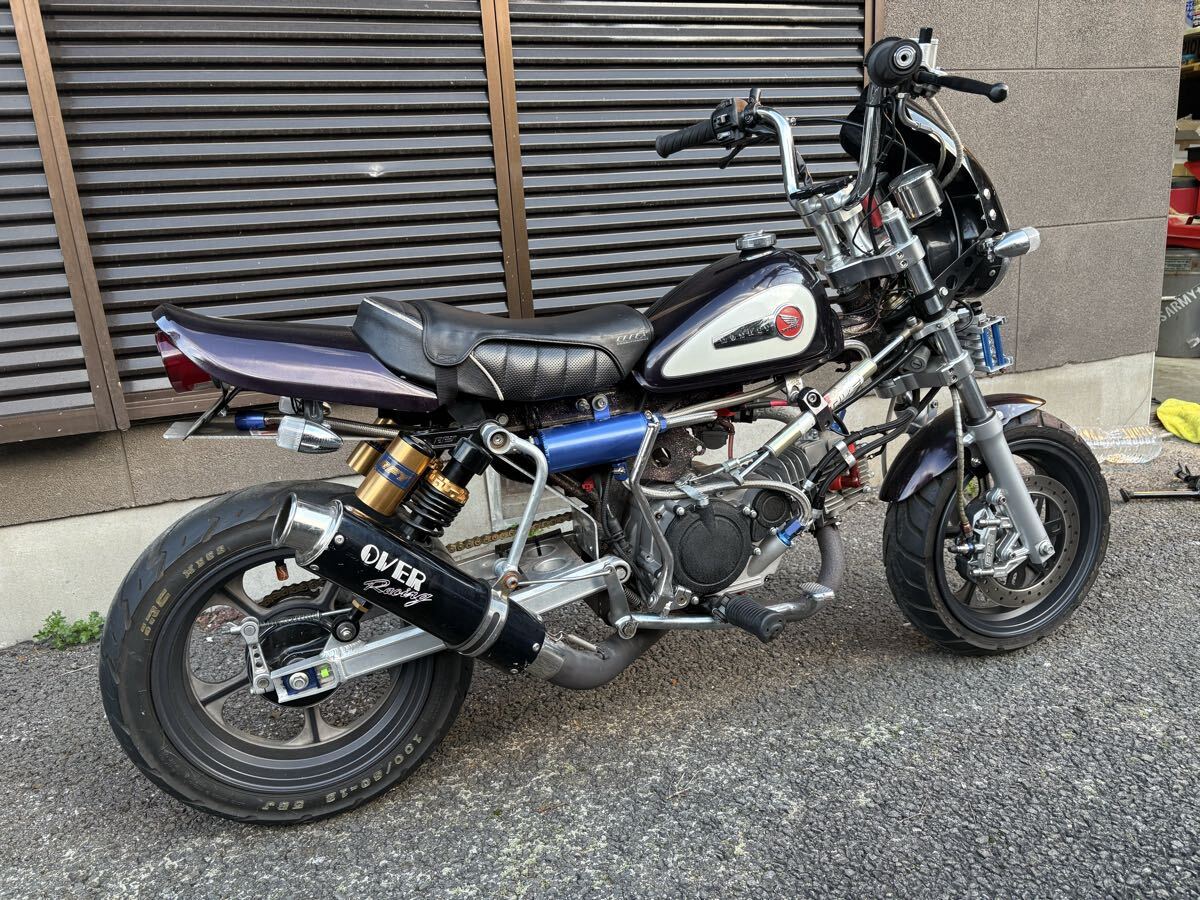 大阪市 マメタン50E お買得 OR502 カスタム車両 風防 エイプ モンキー