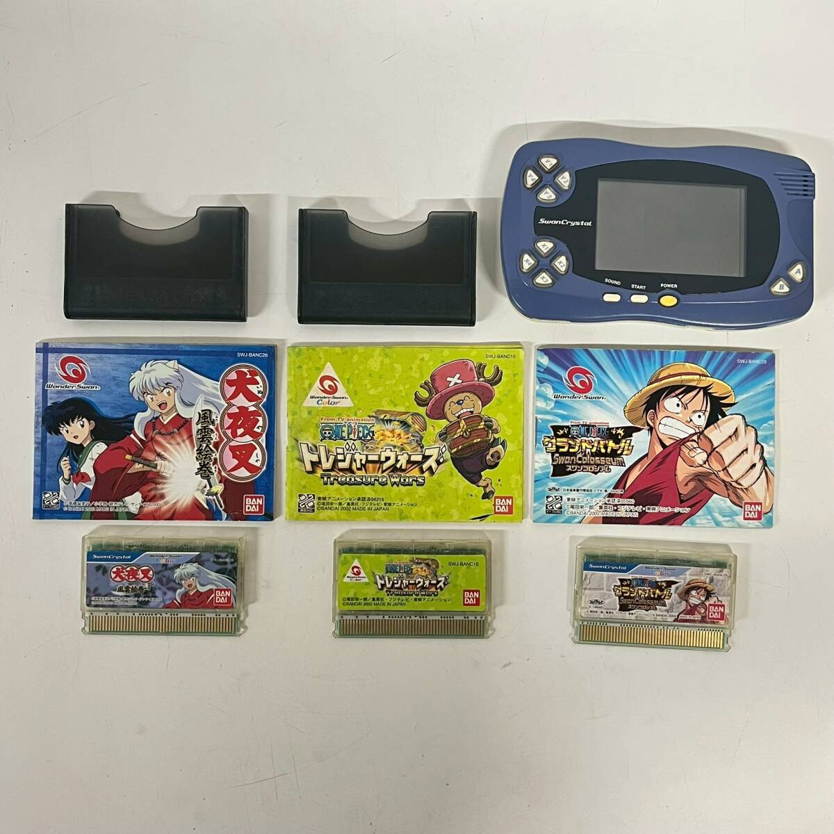 □WS ワンダースワン ワンピース 虹の島伝説 箱説特典カードつきの落札