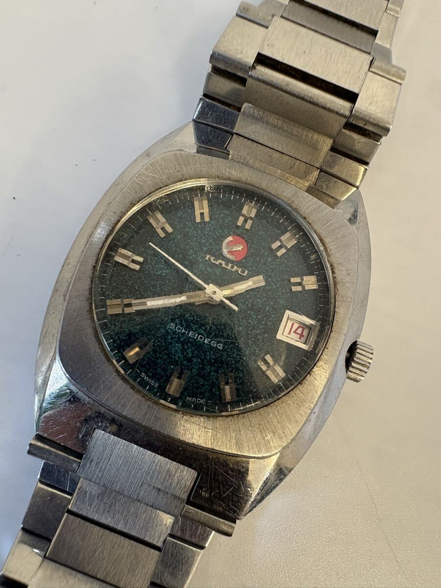 一/8 RADO SCHEIDEGG /メンズ 時計 稼働 RADO ラドー☆SCHEIDEGGシャイ 