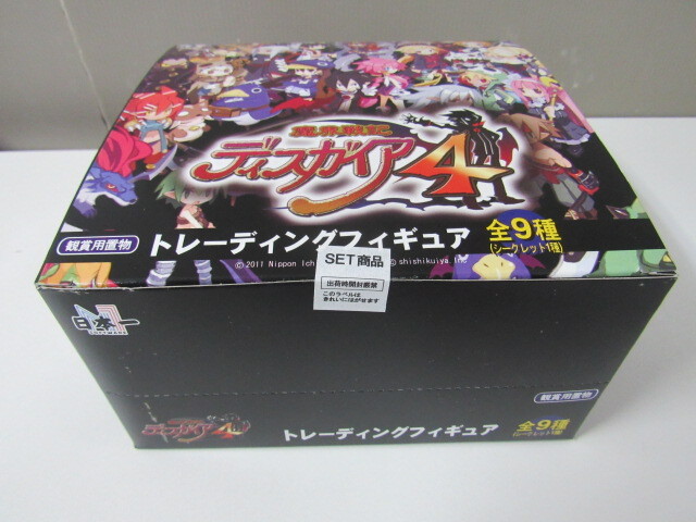 [内部の箱、未開封] 魔界戦記ディスガイア4 トレーディングフィギュア 10個入り（全9種＋日本一ソフトウェア限定フィギュア1種） 限定BOXの2番目の画像