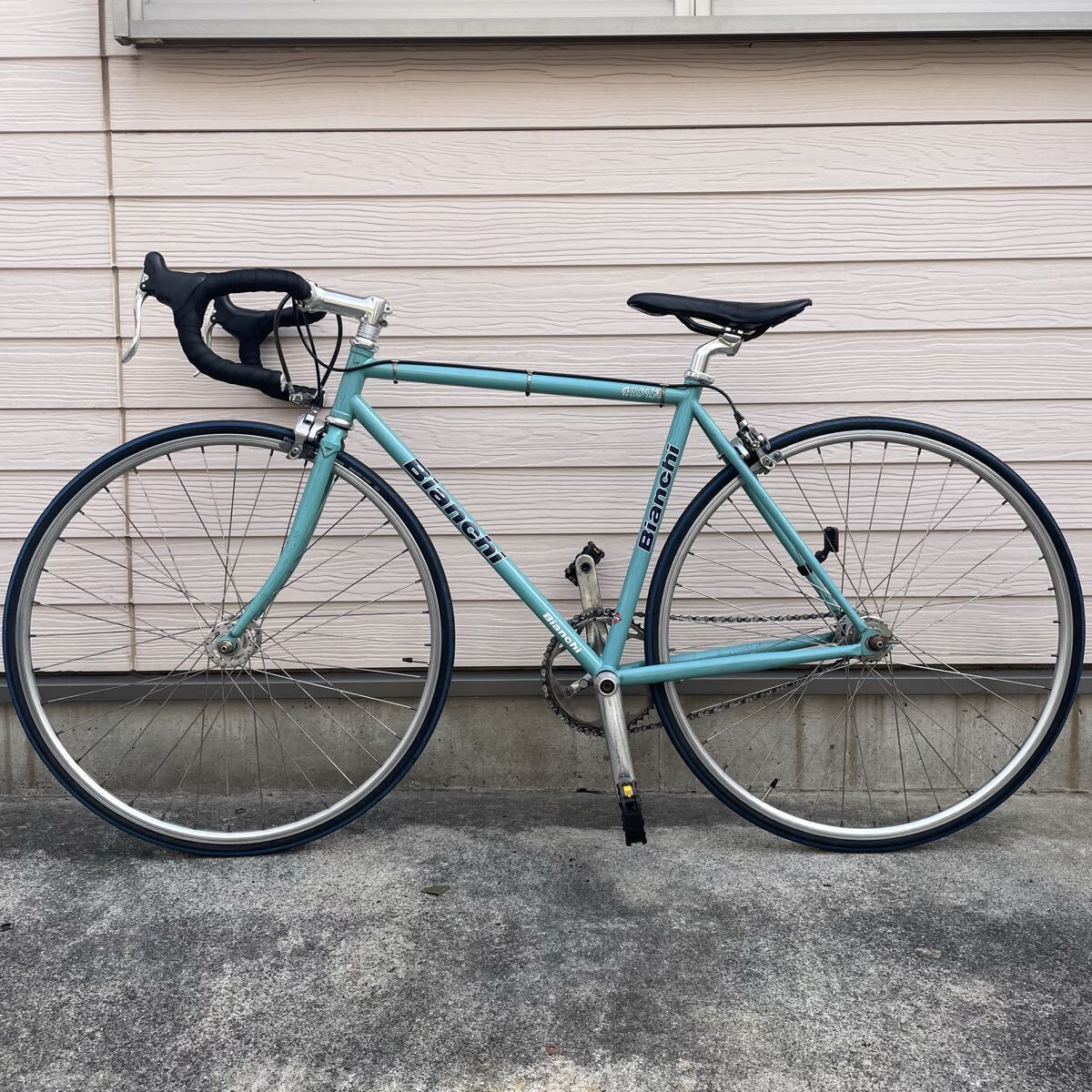 中古】ビアンキ ピスタ ピストバイク 中古 自転車 黄緑 V39の落札情報