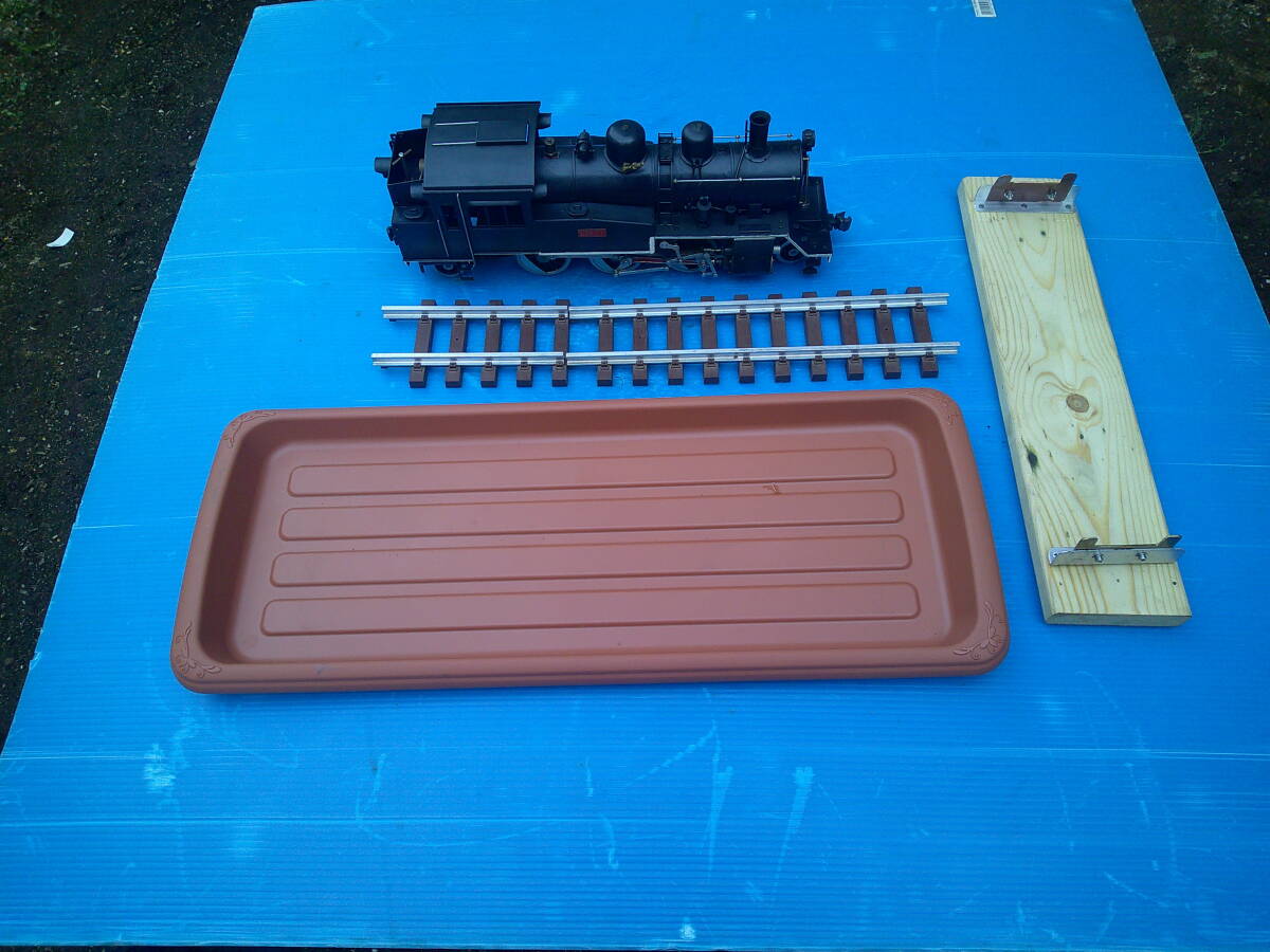 保管場所の問題と年１度か2度の整理品です良いものを。。。信用第一 アスターホビー Gゲージ 蒸気機関車 鉄道模型 C1277 ライブスチームの1番目の画像