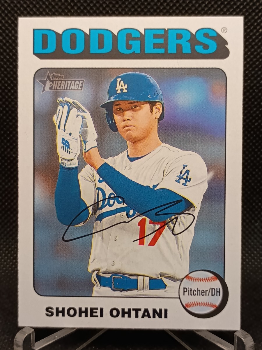 新品】2018 Topps HERITAGE☆エンジェルス 大谷翔平 SHOHEI OHTANI RC
