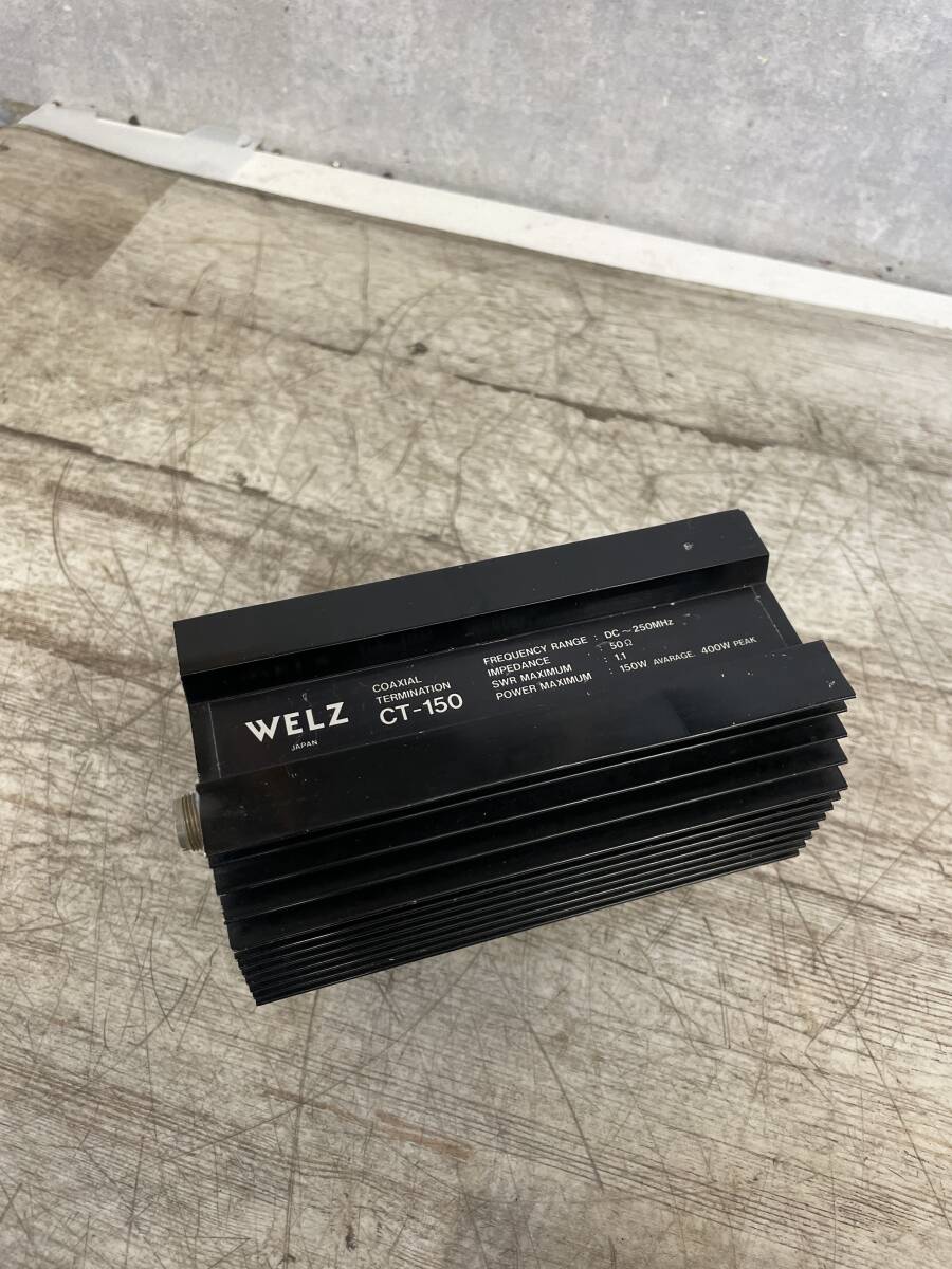 WELZ CT-150 COAXIAL TERMINATION ダミーロード WELZ CT-150 COAXIAL